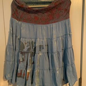 Butterfly Dropout Burnout Skirt!